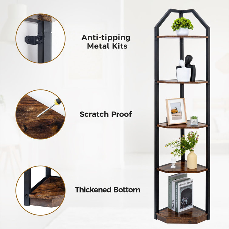 Asha deals etagere bookcase